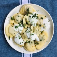 Addictively Delicious Beef and Dill Dumplings